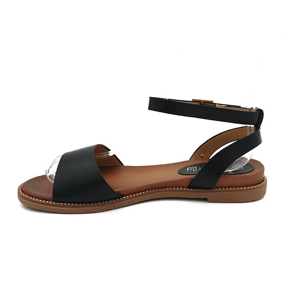 Open Toe Sandal With Ankle Strap - 1150