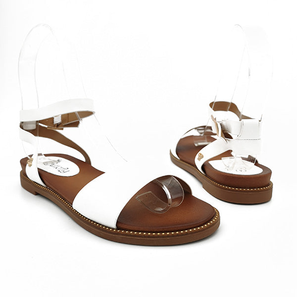 Open Toe Sandal With Ankle Strap - 1150