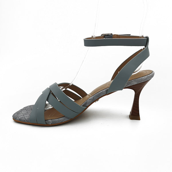 Open Toe Sandal On Medium Heel - 1153