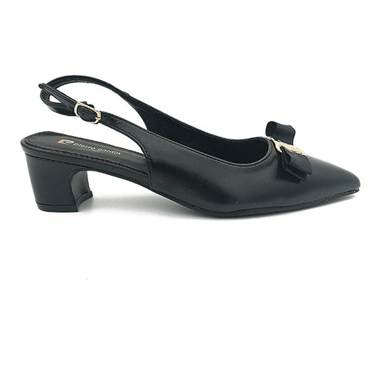 Low Heel Sling Back Pointy Court - 1158