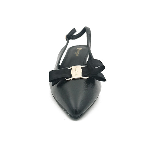 Low Heel Sling Back Pointy Court - 1158