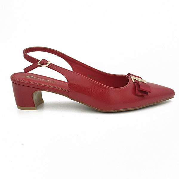 Low Heel Sling Back Pointy Court - 1158