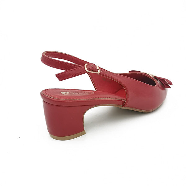 Low Heel Sling Back Pointy Court - 1158