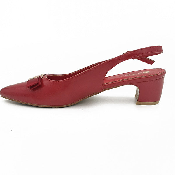 Low Heel Sling Back Pointy Court - 1158