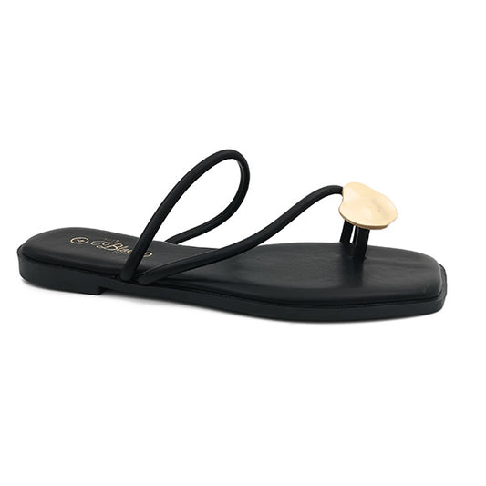 Toe Piece Flat Sandal - 1172