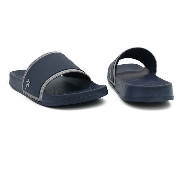 Large Vamp Slip On Sandal - 1179