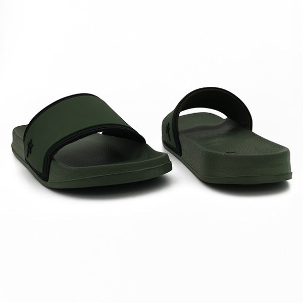 Large Vamp Slip On Sandal - 1179