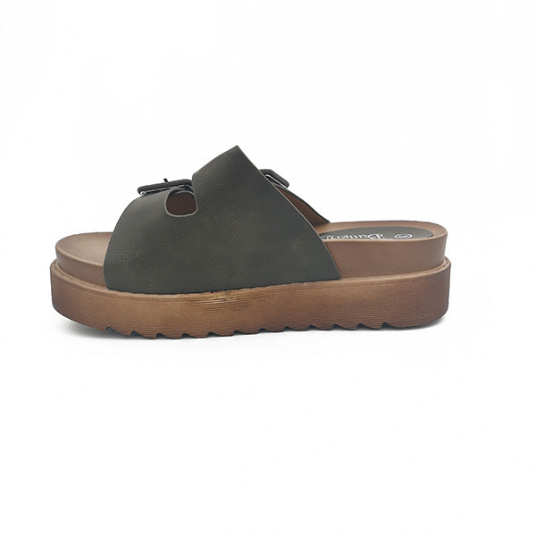 Double Vamp Strap Sandal - 1209