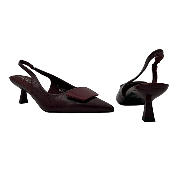Low Heel Sling Back Court - 1272