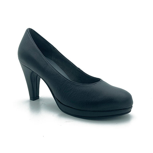 Closed Toe High Heel On Platform - 0101
