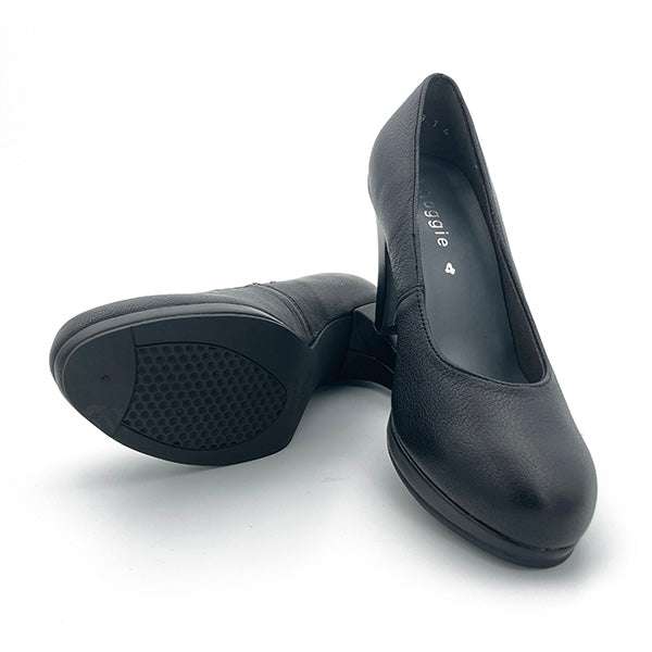 Closed Toe High Heel On Platform - 0101