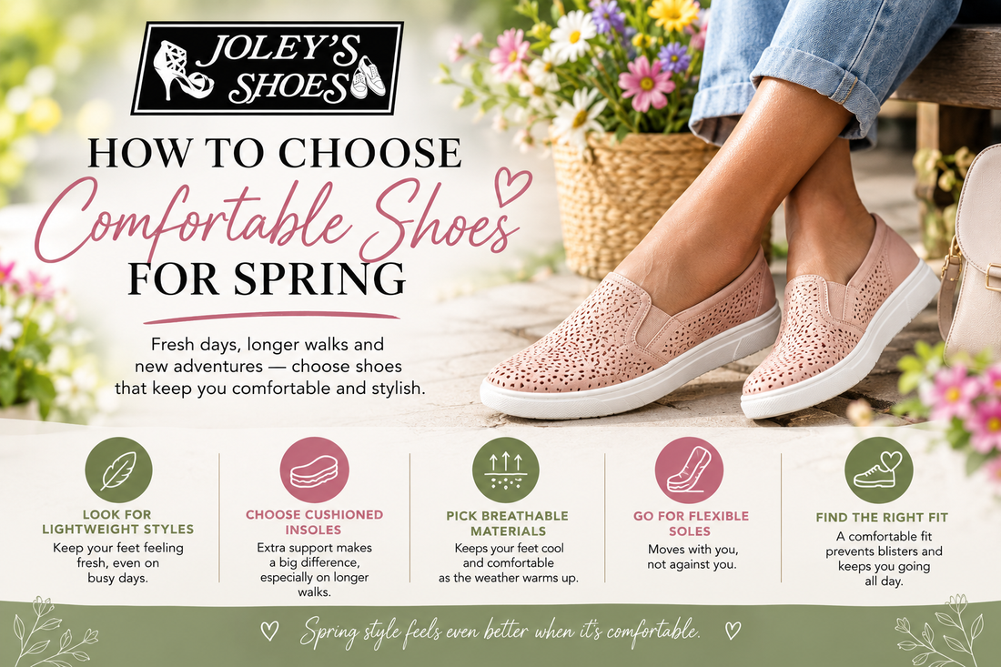 How to Choose Comfortable Shoes for Spring