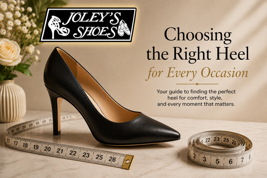 Heel Height Guide: Choosing the Right Heel for Every Occasion