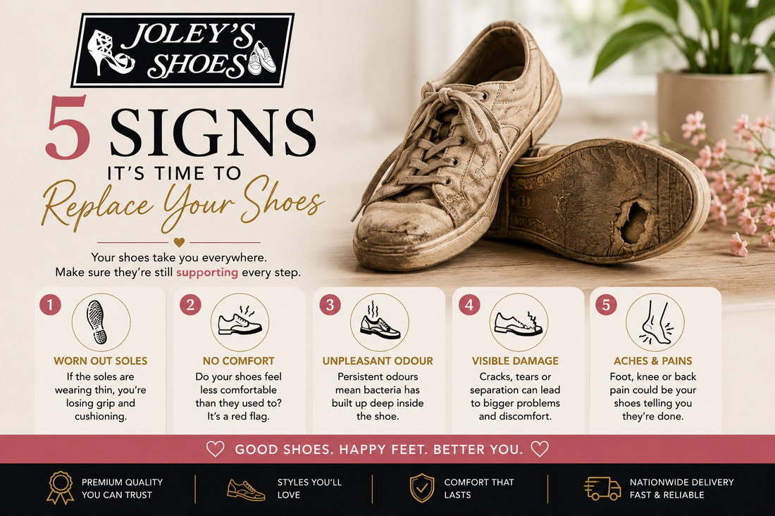 5 Signs It's Time to Replace Your Shoes