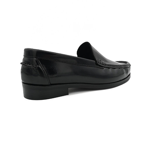 High Shine Slip On Moccasin - 0035