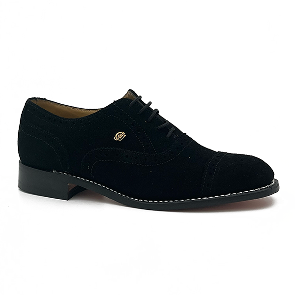 Suede Leather Brogue Welted Shoe - 0200