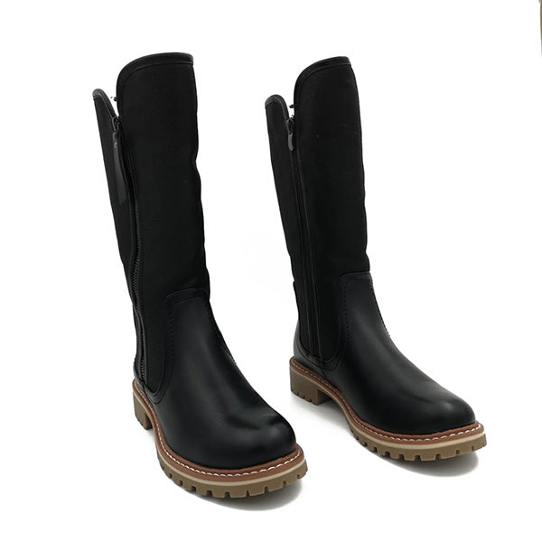 Long Boot With Full Zip - 0394