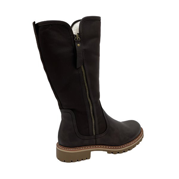 Long Boot With Full Zip - 0394