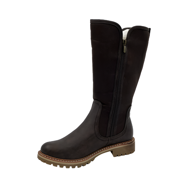 Long Boot With Full Zip - 0394