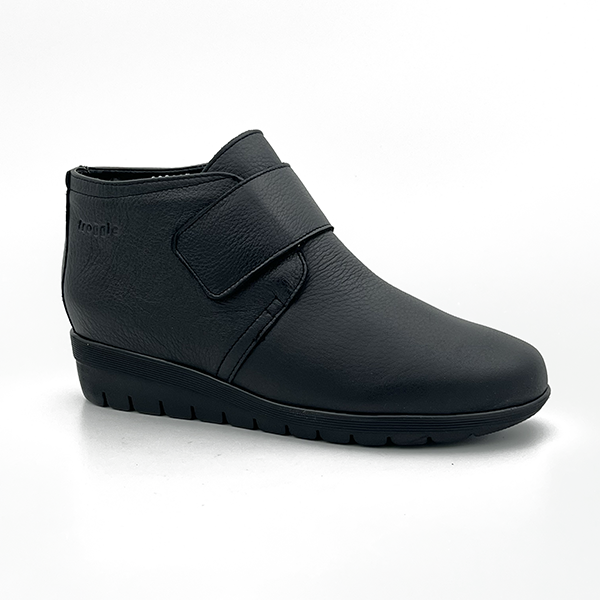 Ankle Boot With Velcro Strap - 0436