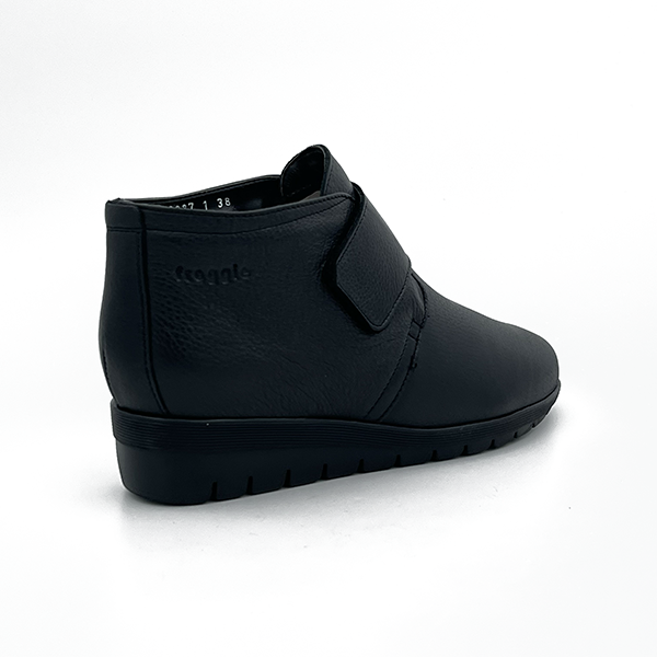 Ankle Boot With Velcro Strap - 0436