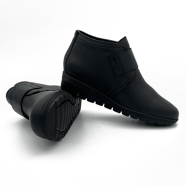 Ankle Boot With Velcro Strap - 0436