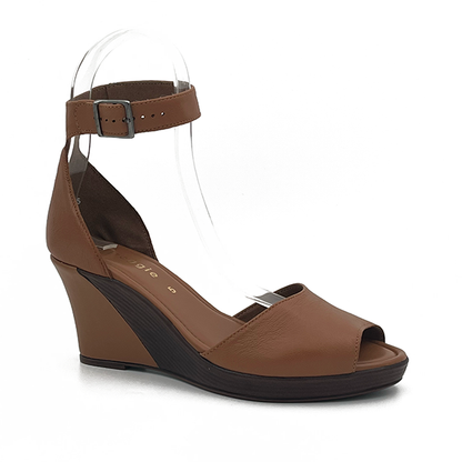 Multi Wedge Closed Back Ankle Strap - 0528