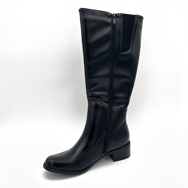 Long Rider Boot With Full Zip - 0674