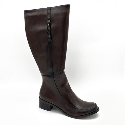 Long Rider Boot With Full Zip - 0674