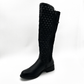 Quilted Front Long Boot - 0677