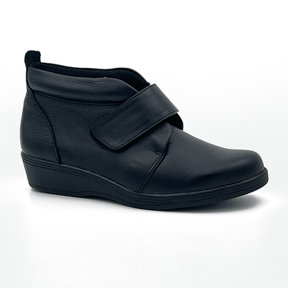 Ankle boots sales with velcro straps
