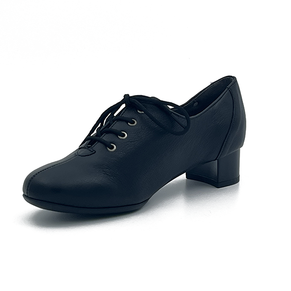 Black lace up court shoes 2025