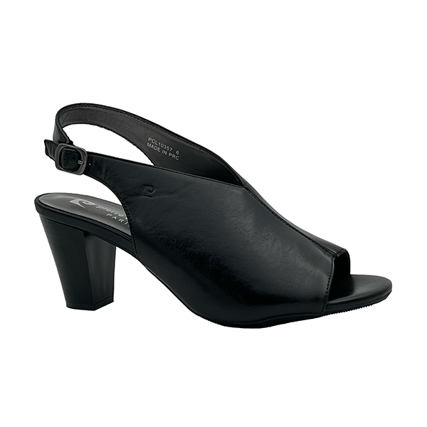 Sling Back Medium Heel Peep Toe - 0738