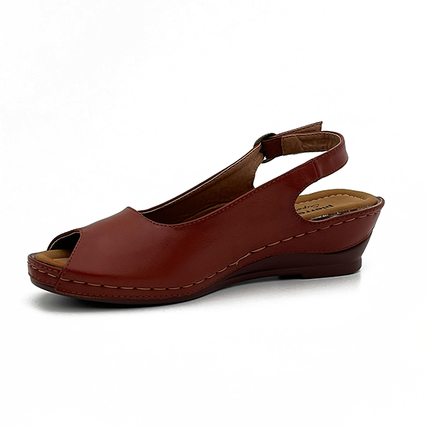 Peep Toe On Medium Wedge 0748 Joleys Shoes