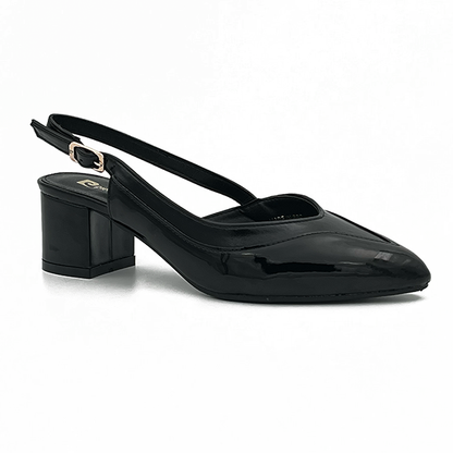 Sling Back On Stable Heel - 0752