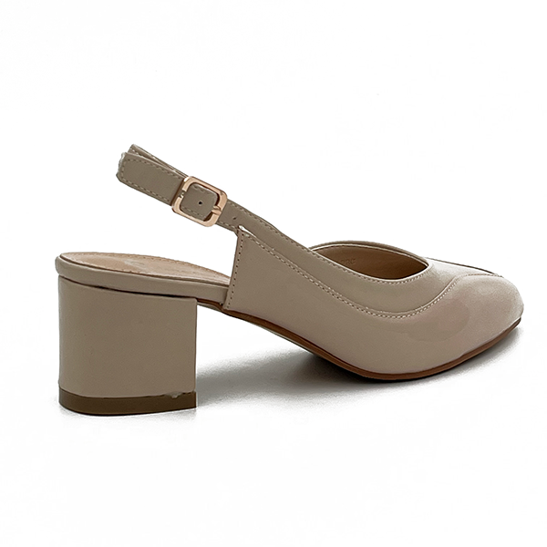 Sling Back On Stable Heel - 0752