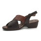 Open Toe Sandal On Comfort Heel - 0753