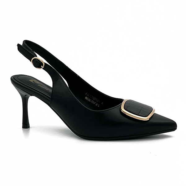 Low Heel Sling Back Court - 0771