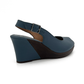 Sling Back Comfort Wedge With A Peep Toe - 0777