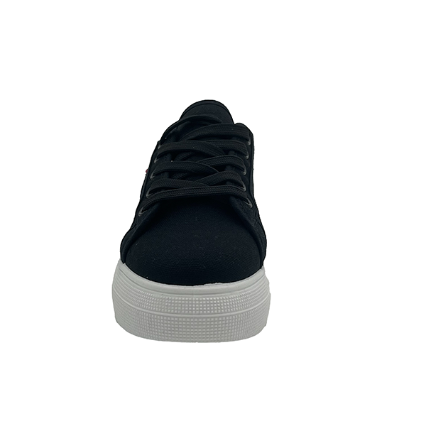 Lace Up Canvas Sneaker - 0814