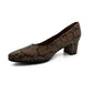 Medium Low Heel Point Court - 0827