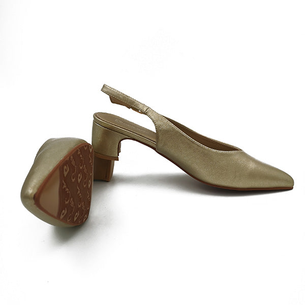 Pointy Sling Back On Heel - 0918