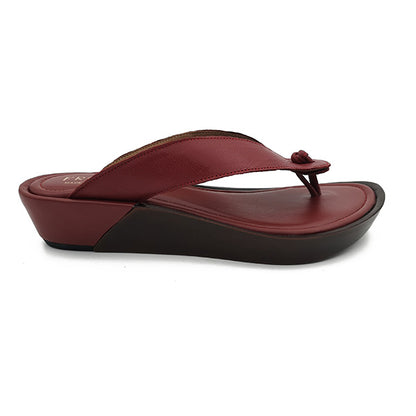 Toe Thong Leather Sandal - 0951