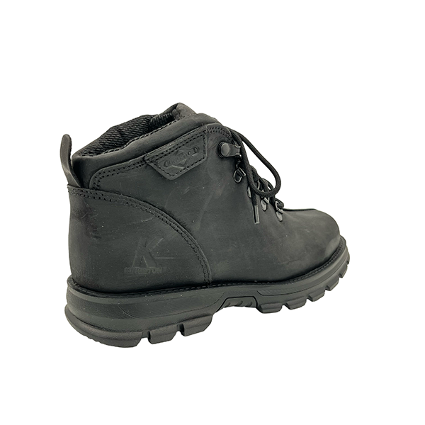 Leather Lace Up Ankle Boot - 0964