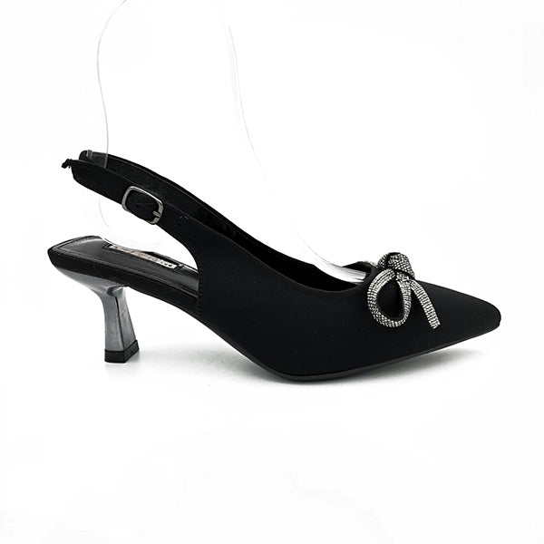 Low Heel Pointy Sling Back - 0987