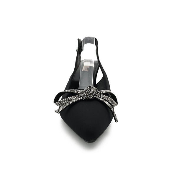 Low Heel Pointy Sling Back - 0987