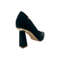 Square Medium Heel Pointy Court - 1008