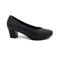 Medium Block Heel Comfort Court - 1016