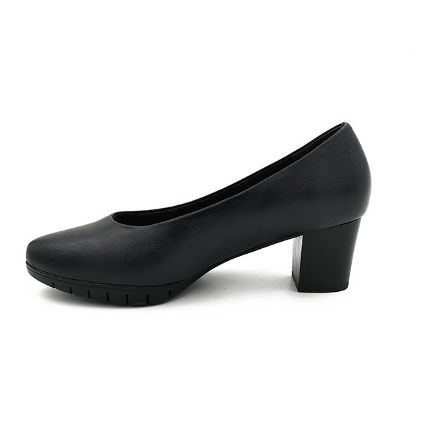 Medium Block Heel Comfort Court - 1016