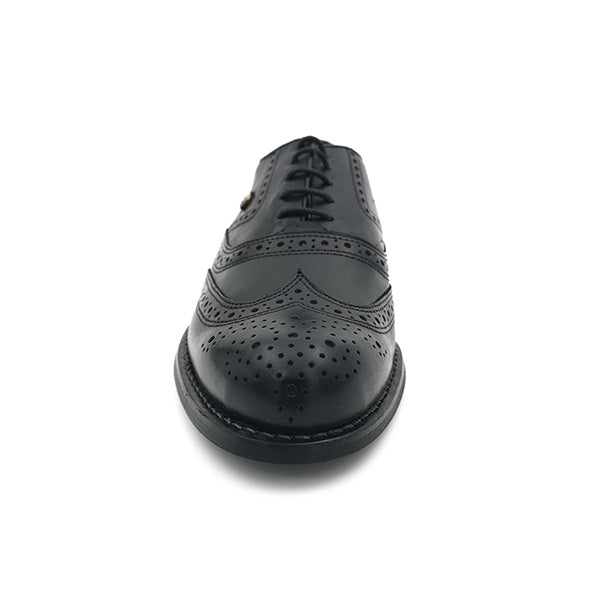 Leather Brogue Lace Up - 1040